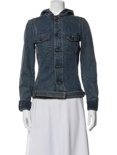 Pre-owned D&g Denim Jacket In Blue