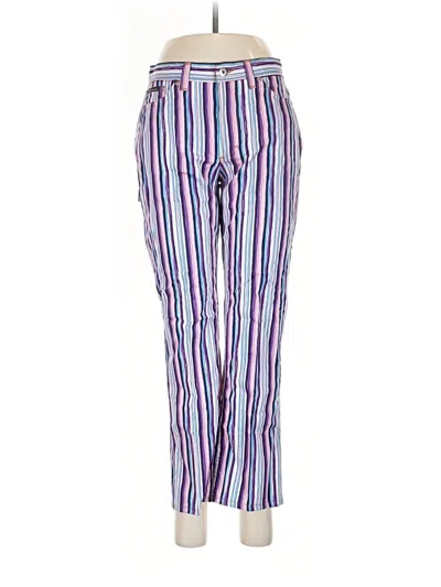 Pre-owned D&g Dolce & Gabbana Casual Pants In Purple