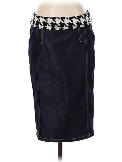 Pre-owned D&g Dolce & Gabbana Denim Skirt In Blue