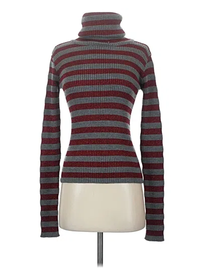 Pre-owned D&g Dolce & Gabbana Turtleneck Sweater In Red