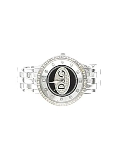 Pre-owned D&g Dolce & Gabbana Watch In Silver