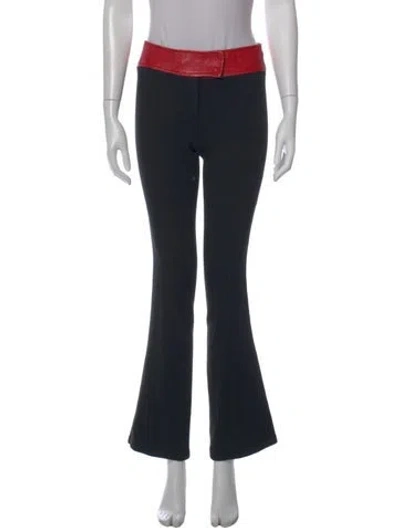 Pre-owned D&g Flared Pants In Black