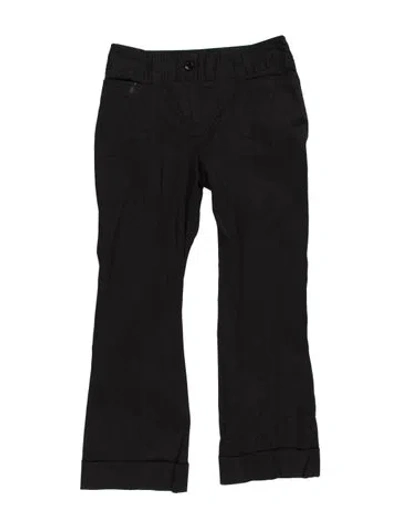 Pre-owned D&g Flared Pants In Black