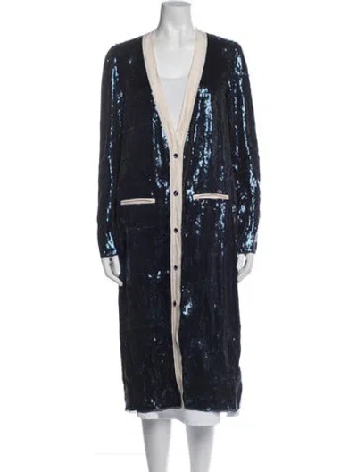 Pre-owned D&g Jacket In Blue