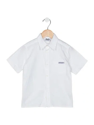 Pre-owned D&g Babies' Kids Top In White