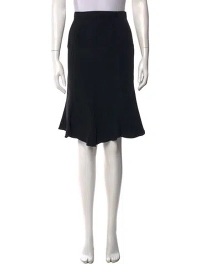 Pre-owned D&g Knee-length Skirt In Black