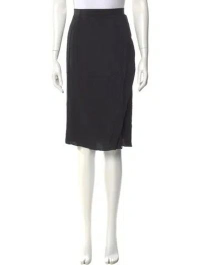 Pre-owned D&g Knee-length Skirt In Black