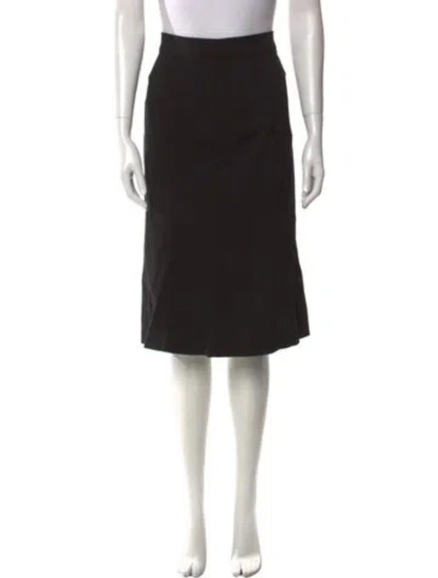 Pre-owned D&g Knee-length Skirt In Black