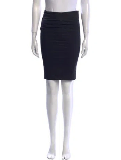 Pre-owned D&g Knee-length Skirt In Black