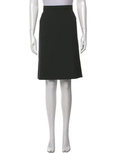 Pre-owned D&g Knee-length Skirt In Black