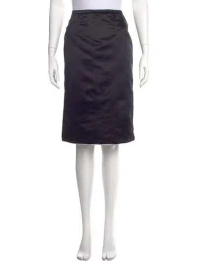 Pre-owned D&g Knee-length Skirt In Black