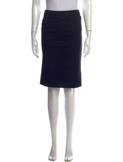 Pre-owned D&g Knee-length Skirt In Black
