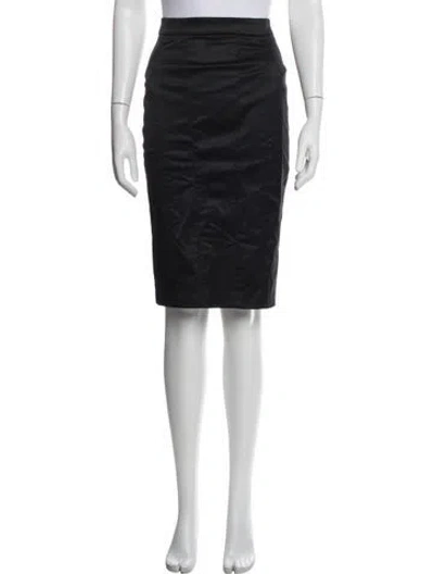 Pre-owned D&g Knee-length Skirt In Black