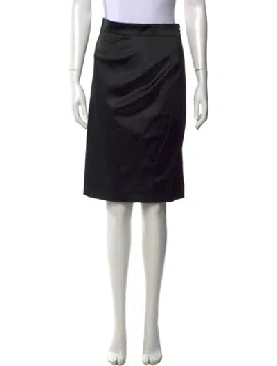 Pre-owned D&g Knee-length Skirt In Black