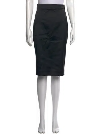 Pre-owned D&g Knee-length Skirt In Black