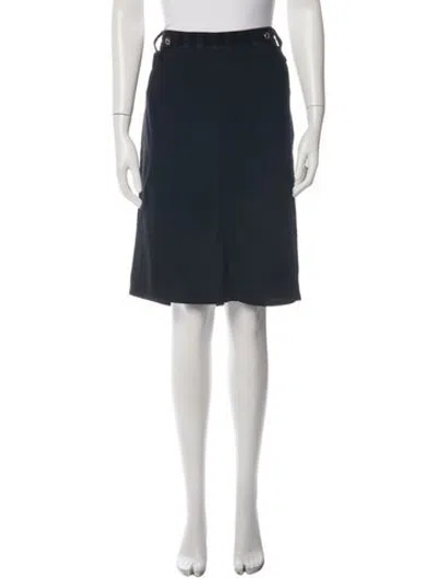 Pre-owned D&g Knee-length Skirt In Black