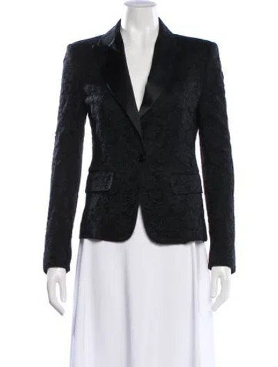 Pre-owned D&g Lace Blazer In Black