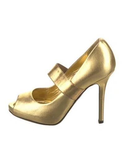 Pre-owned D&g Leather Pumps