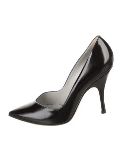 Pre-owned D&g Leather Pumps In Black