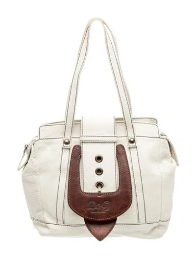 Pre-owned D&g Leather Shoulder Bag