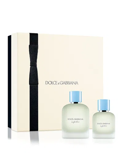 D & G Light Blue Pour Homme Mini 2-piece Gift Set In Default