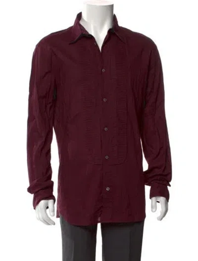 Pre-owned D&g Long Sleeve Shirt In Red
