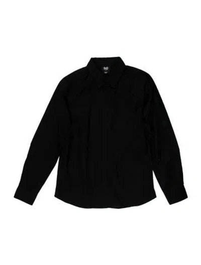 Pre-owned D&g Long Sleeve Shirt W/ Tags In Black