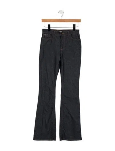 Pre-owned D&g Mid-rise Flared Jeans In Blue