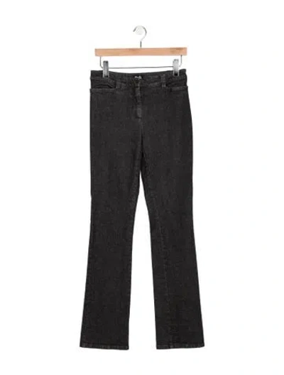 Pre-owned D&g Mid-rise Flared Jeans In Multicolor
