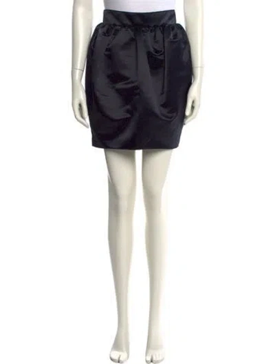 Pre-owned D&g Mini Skirt In Black