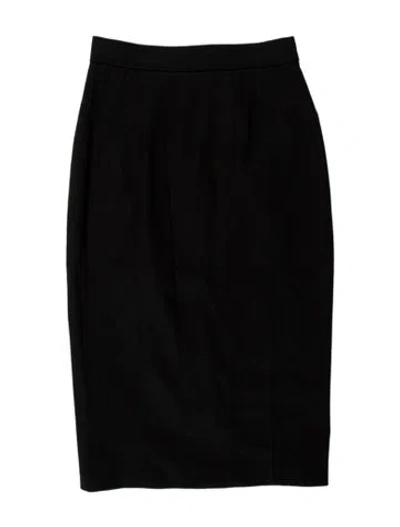 Pre-owned D&g Mini Skirt In Black