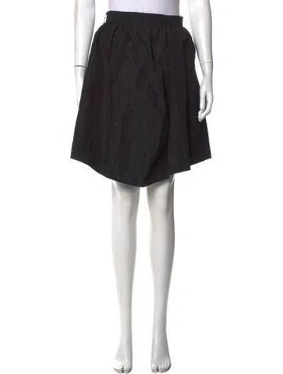 Pre-owned D&g Mini Skirt In Black