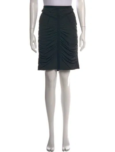 Pre-owned D&g Mini Skirt In Grey