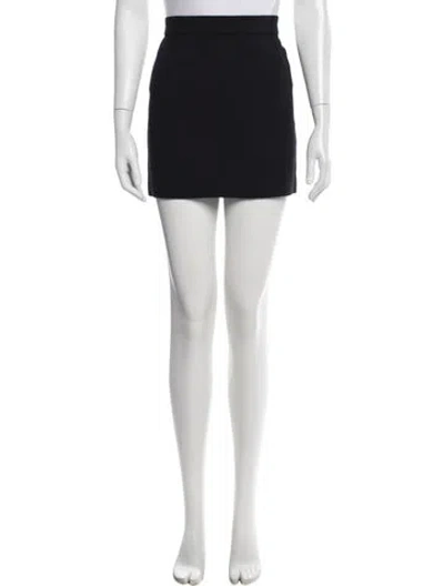 Pre-owned D&g Mini Skirt In White