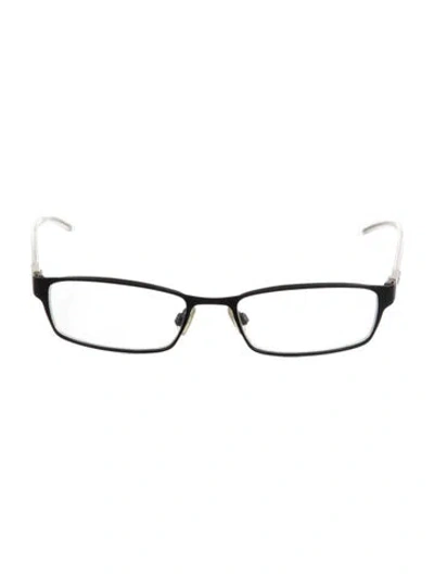 Pre-owned D&g Narrow Eyeglasses In Black