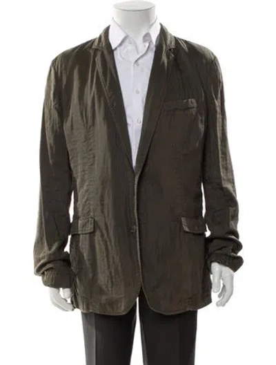 Pre-owned D&g Overcoat In Gray