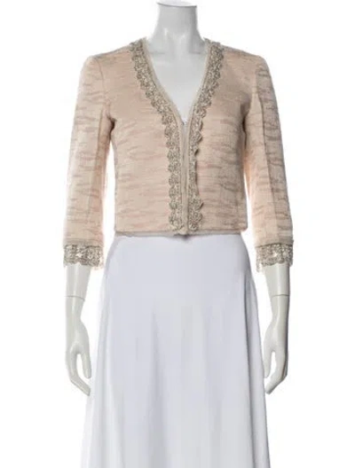 Pre-owned D&g Patterned Jacket In Neutral