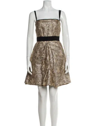 Pre-owned D&g Printed Mini Dress