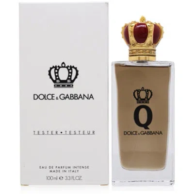 D & G Queen Intense Eau De Parfum Spray Tester In Transparent