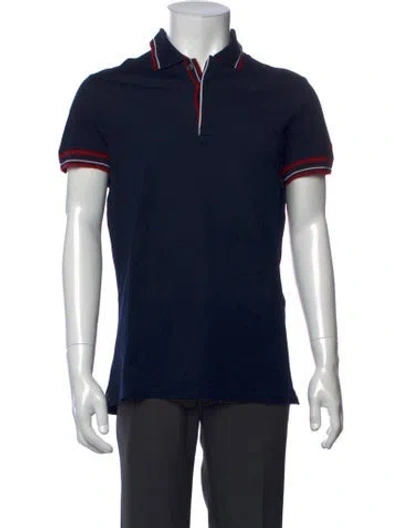 Pre-owned D&g Short Sleeve Shirt In Blue