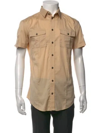 Pre-owned D&g Short Sleeve Shirt In Neutrals