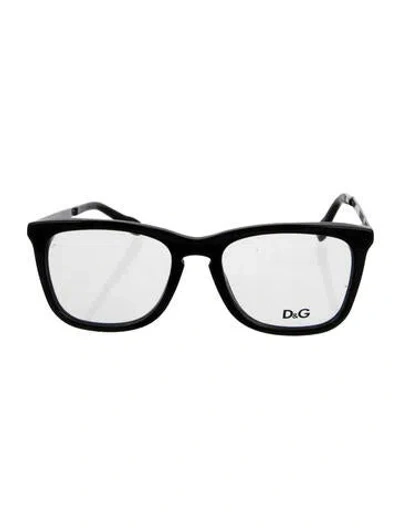 Pre-owned D&g Square Eyeglasses In Multi