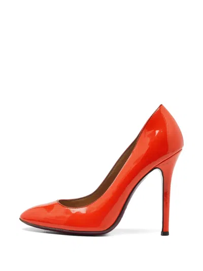 Pre-owned D&g Stiletto-heel Pumps In Orange