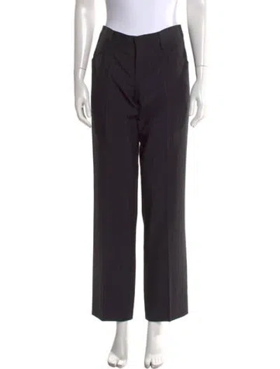 Pre-owned D&g Straight Leg Pants In Black