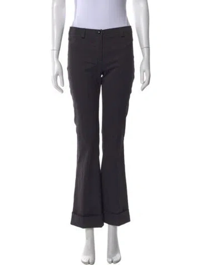 Pre-owned D&g Straight Leg Pants In Black