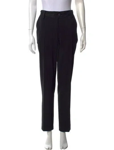 Pre-owned D&g Straight Leg Pants In Black