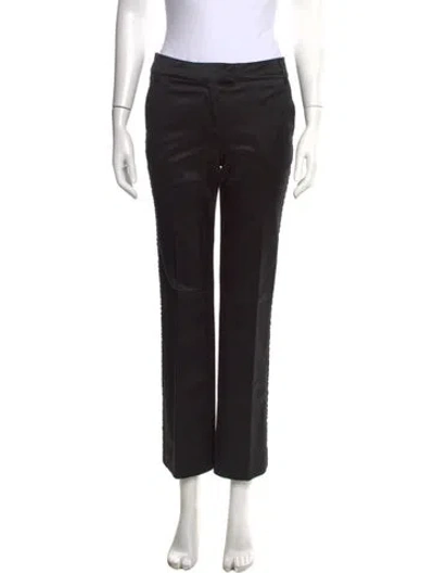 Pre-owned D&g Straight Leg Pants In Black