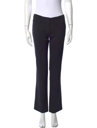 Pre-owned D&g Straight Leg Pants In Black