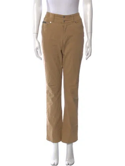 Pre-owned D&g Straight Leg Pants In Brown