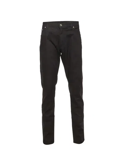 Pre-owned D&g Straight-fit Jeans In Black